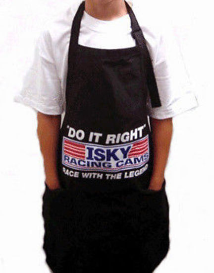 Isky ISKSA100 Racing Cams Mechanics/Engine Builders Or Bbq Apron Black