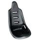 Jaz Products JAZ100-100-01 Jaz Pro Stock Poly Race Highback Seat Black 20ø Layback 32.75" X 20.5"