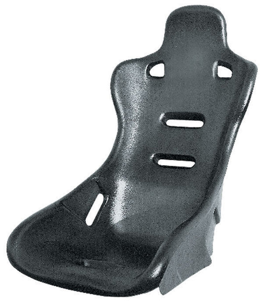 Jaz Products JAZ100-150-01 Jaz Turbo Pro Poly Race Seat 20ø Layback 34.25" H X 18.5" W