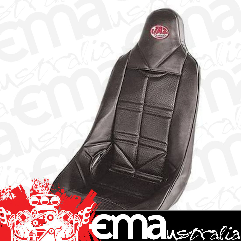 Jaz Products JAZ150-101-01 Jaz Pro Stock Vinyl Race Seat Cover Black to suit 100-100-01