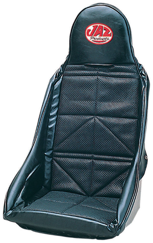 Jaz Products JAZ150-301-01 Jaz Black Vinyl Seat Cover suit High Back Drag Race Seat