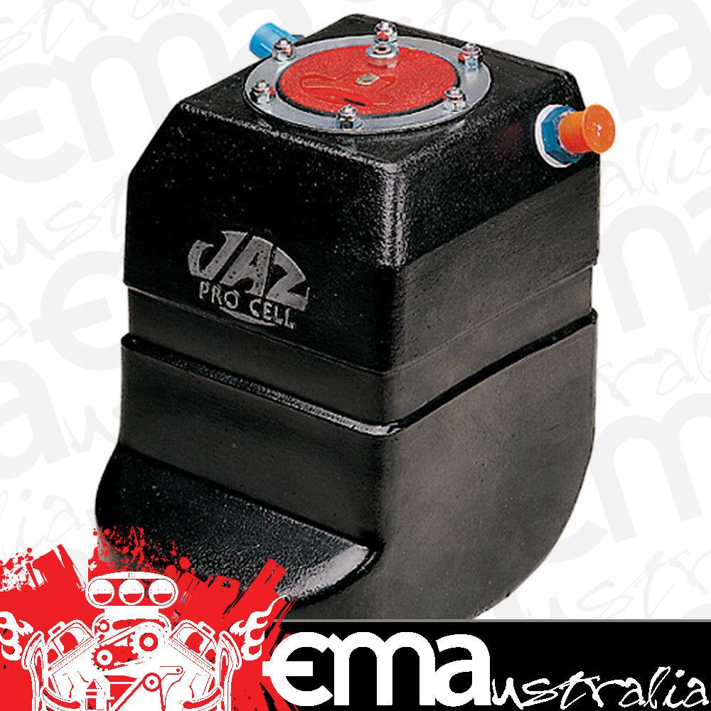 Jaz Products JAZ220-002-NF 2 Gallon Pro Stock Poly Fuel Cell Black No Foam