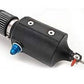 Jaz Products JAZ605-025-01 Jaz 1Qt Round Breather Tank Black Poly -6an Inlet w/ Filter