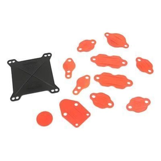 Jaz Products JAZ730-001-01 Engine Block Off Kit Chev SB 262-400 Square Bore Carb