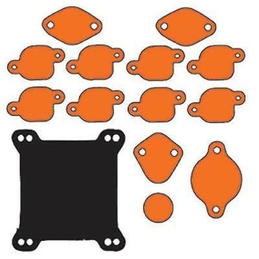 Jaz Products JAZ730-002-01 Engine Block Off Kit Chev BB 396-454 w/ 4150 Carb