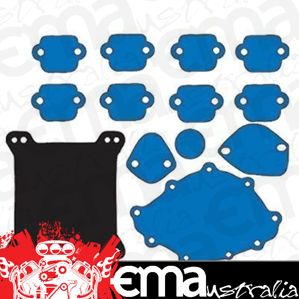 Jaz Products JAZ730-007-01 Engine Block Off Kit Ford SB Windsor w/ 4150 Carb