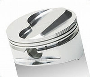 JE Pistons J170767 15¡à¡á Brodix -12 Forged Hollow Dome Piston Small Block Chev 407 4.155" 6.000" Rod Length 2.0Cc Dome Volume