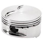 JE Pistons | JE-J194339 | J194339 23? STD Flat Top Forged Pistons suit Chev 400 V8 4.155" Bore