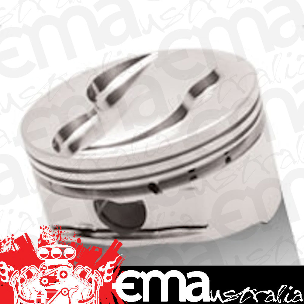 JE Pistons J207416 Ford 351W Big Bore Dome Forged Piston Ford Svo/Dart 9.500" Block 438 C.I. 4.125" Bore 4.100" Stroke 6.5Cc