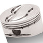 JE Pistons J207416 Ford 351W Big Bore Dome Forged Piston Ford Svo/Dart 9.500" Block 438 C.I. 4.125" Bore 4.100" Stroke 6.5Cc