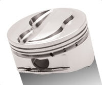 JE Pistons J207416 Ford 351W Big Bore Dome Forged Piston Ford Svo/Dart 9.500" Block 438 C.I. 4.125" Bore 4.100" Stroke 6.5Cc
