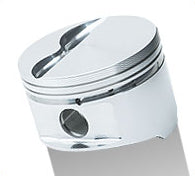 JE Pistons J232474 Ford 351W Big Bore Flat Top Forged Piston Ford Svo/Dart 9.500" Block 427 C.I. 4.125" Bore 4.000" Stroke -5Cc