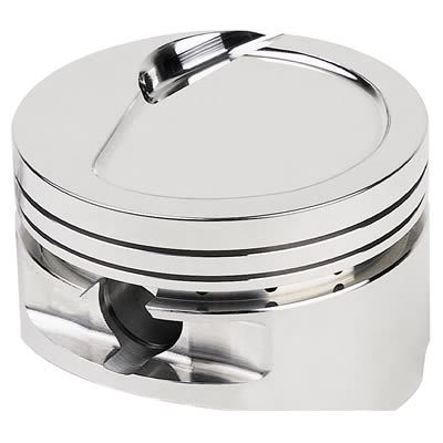 JE Pistons J257947 Big Block Inverted Dome Forged Piston 509 C.I. 4.500" Bore 4.000" Stroke 6.385" Rod Length -28.0Cc Dome Volume
