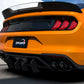 Drake Muscle Cars JR3B-6344210-A Ford Mustang 2015-2022 S550 Rear Spoiler Wicker Bill Style Satin Black
