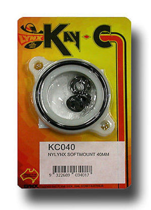 Kay-C KC040 Nylynx Softmount Kit 40mm Weber Dcoe & Dellorto Dhla Kc 040