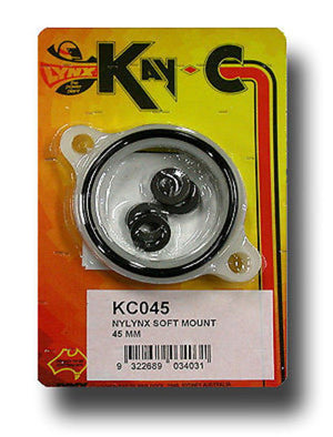 Kay-C KC045 Nylynx Softmount Kit 45mm & 48mm Weber Dcoe & Dellorto Dhla Kc 045