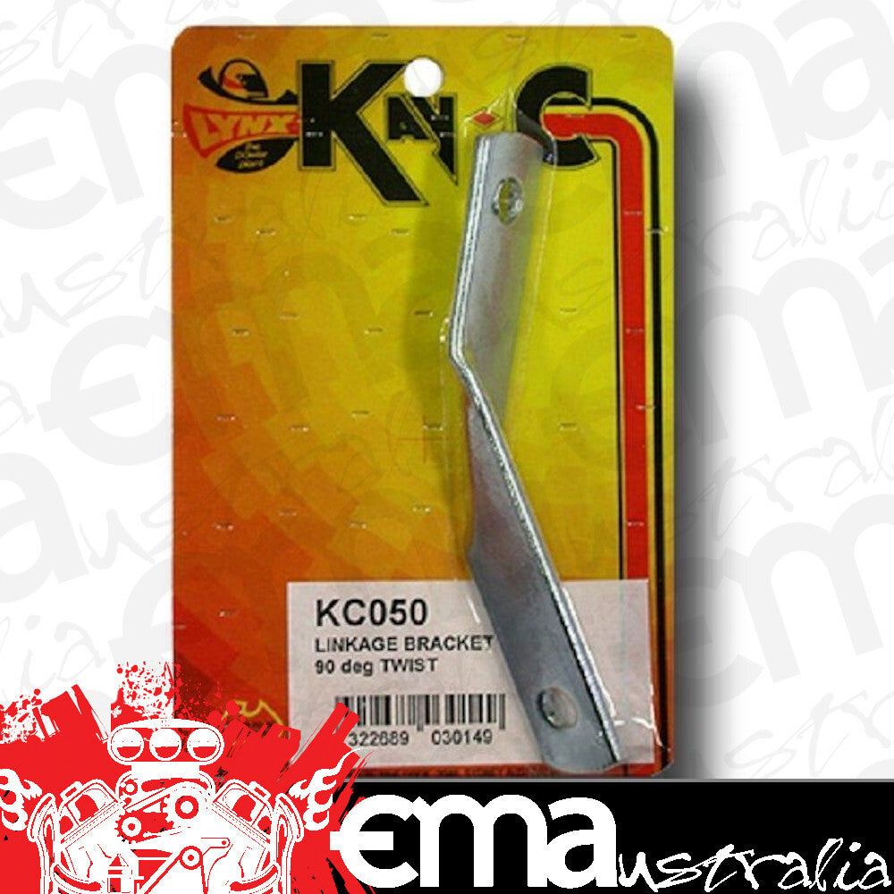Kay-C KC050 Universal Accelerator Bracket 4" Long w/ 90ø Twist