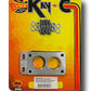 Kay-C KC112 Aluminium Adaptor Kit Nikki Hitachi To 5200 Holley Weber Dcd Dgv