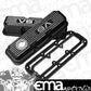 KC KC169B Tall Alloy Valve Covers Black suit Holden Vp-Vy V6 Inc. Ecotec