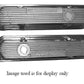 KC KC209P Alloy Valve Covers Polished Non Vented suit Holden 253-308 V8 1969-89