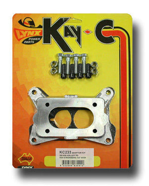 Kay-C KC233 Aluminium Adaptor Kit Ww Stromberg To Holley 2300 Series 2Bbl 1/2"