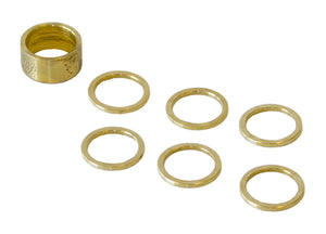 Kinsler KIN-3034 Bypass Valve Shim Kit Kit Incl: 1 - .183" Thick & 6 - .030" Shim