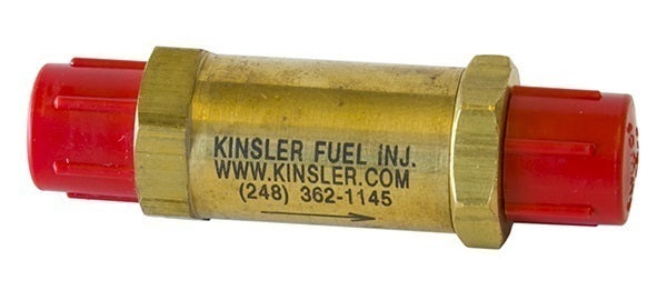 Kinsler KIN-3076 High-Flow -6 Secondary Bypass Valve Hard Anodized Aluminium suit Petrol / Gasoline & Methanol