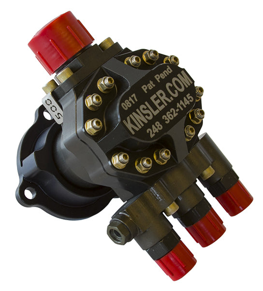 Kinsler KIN-TP500-M Tough Pump 500 w/ 3 Port Outlet -6 an Male Manifold & -10 an Male Inlet