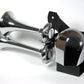 Kleinn Harley-Davidson KLN-HOGKIT-1 Dual Air Horn Kit 12 V 132 dB Chrome