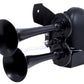 Kleinn Harley-Davidson KLN-HOGKIT-1BK Dual Air Horn Kit 12 V 132 dB Black