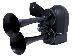 Kleinn Harley-Davidson KLN-HOGKIT-1BK Dual Air Horn Kit 12 V 132 dB Black