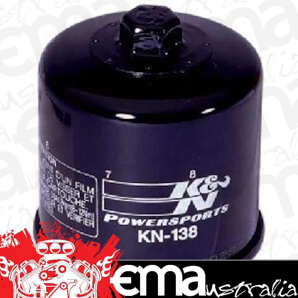 K&N Filters KN-138 Performance Oil Filter Suit Suzuki Cagiva & Arctic Cat Motorcycle