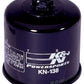 K&N Performance Filters KN-138 Filters Performance Oil Filter Suit Suzuki Cagiva & Arctic Cat Motorcycle