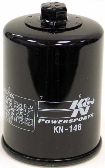 K&N Filters KN-148 Performance Oil Filter Suit 2001-2012 Yamaha Motorcycle