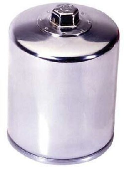 K&N Filters KN-171C Chrome Performance Oil Filter Harley Davidson & Buell 1989-2013 -