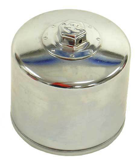 K&N Filters KN-172C Chrome Performance Oil Filter Harley Davidson 1980-1986 -