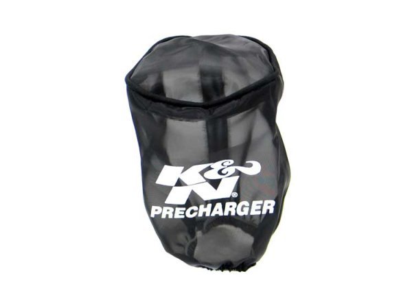 K&N Filters KN22-8009PK Black Round Precharger Filter Wrap Suit 3" Id X 4" Od Filter