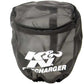 K&N Filters KN22-8011PK Black Round Precharger Filter Wrap Suit 4" X 4"