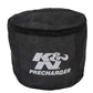 K&N Filters KN22-8016PK Black Round Precharger Filter Wrap Suit 5.5" Id X 5" H Filter