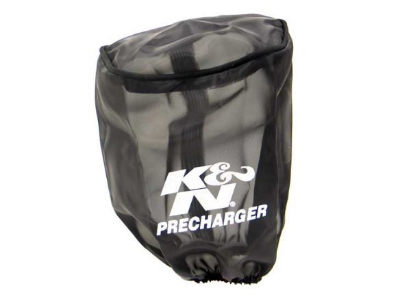 K&N Filters KN22-8031PK Black Round Tapered Precharger Filter Wrap Suit 4.5" Id Base W/ 4" Id Top X 6.5" H Filter