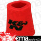 K&N Filters KN25-0810 Foam Precharger Filter Wrap Red 6" Id Base X 5" Id Top X 9" H