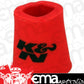 K&N Filters KN25-0810 Foam Precharger Filter Wrap Red 6" Id Base X 5" Id Top X 9" H