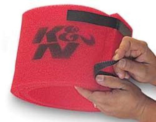 K&N Filters KN25-3918 Red Foam Universal Precharger Filter Wrap Suit 18" Wide X 48" Long Filter