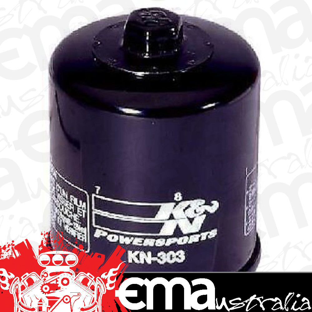 K&N Filters KN303X3 Kn303 Oil Filter Kawasaki Zx10R Zx14 Yamaha Honda (3 Pack)