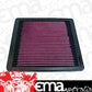 K&N Filters KN33-2045 Replacement Panel Filter Suit 1990-2005 Mitsubishi Magna Tr-Ts 3.0L & 2.6L 1993-96 Triton Mh-Mj-Mk 3.0L V6 1990-06