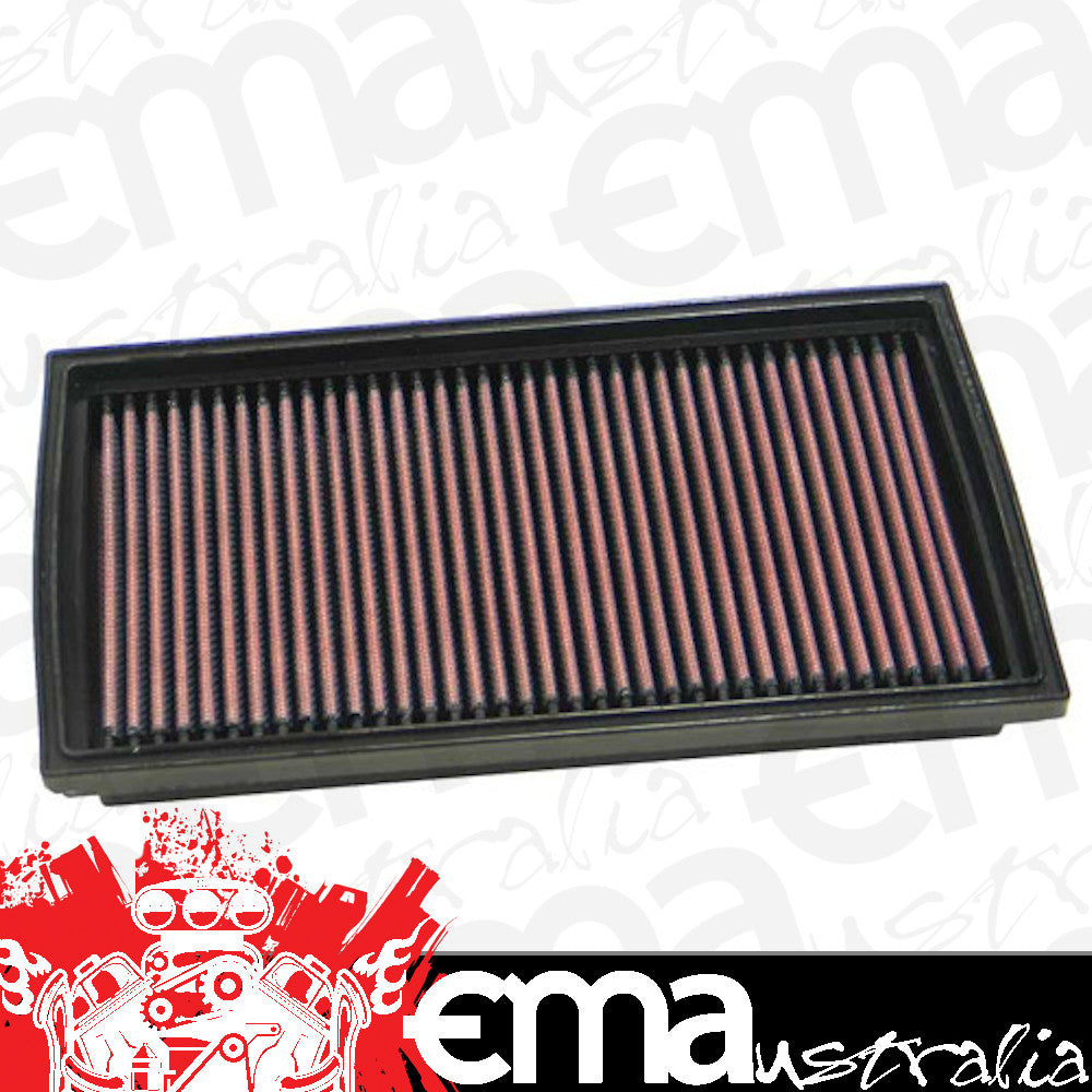 K&N Filters KN33-2166 Replacement Panel Filter Suit 1996-2002 Saab 900 2.0L, 2.3L, 2.5L & 9-3 2.0L