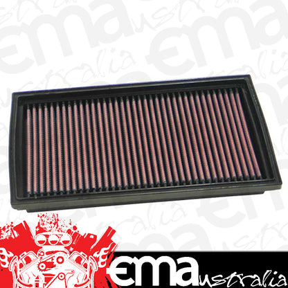 K&N Filters KN33-2166 Replacement Panel Filter Suit 1996-2002 Saab 900 2.0L, 2.3L, 2.5L & 9-3 2.0L