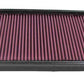 K&N Filters KN33-2183 Replacement Panel Filter Suit 1997-2002 Mercedes C43, Clk430, Clk55, E55