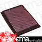 K&N Filters KN33-2187 Replacement Panel Filter A1316 Suit 2001-2012 Ford Escape 3.0L V6 & For Mazda Tribute 2.0L