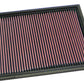 K&N Filters KN33-2208 Replacement Panel Filter Suit 1999-05 Holden Zafira 2.0L